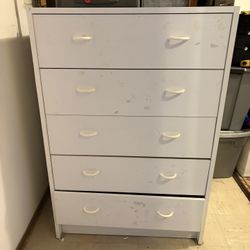 Free Used White Dresser 