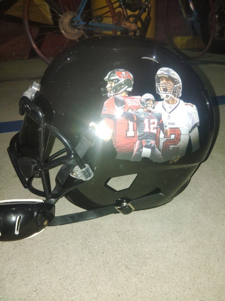 Tom Brady Full Sized Authentic Helmet