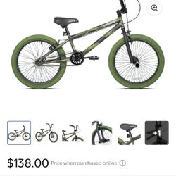 Camo Bicycle Ages 7-13