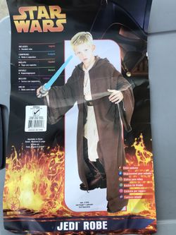 Star Wars kids Jedi Robe size Small 4-6