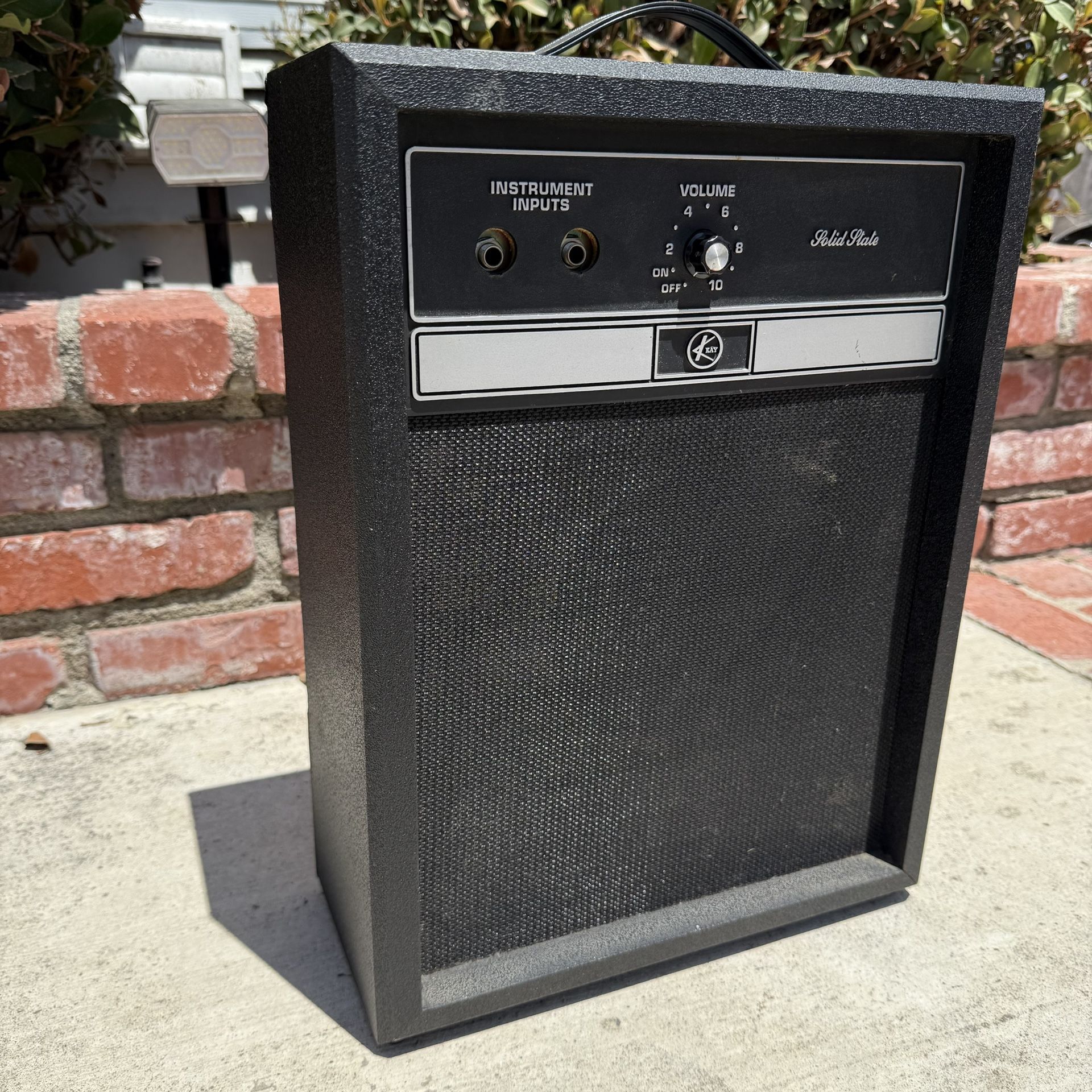 Kay Solid State Guitar Amplifier KA106 1960’s