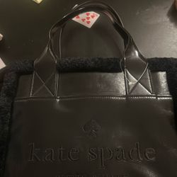 Kate Spade Black Tote Bag 