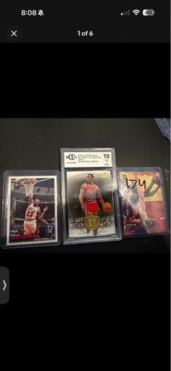 Michael Jordan Basketball Card Lot of 3