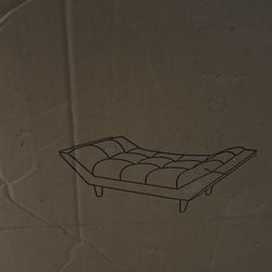 Chaise grey Brand New In box