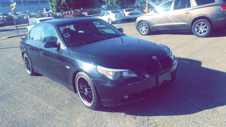BMW 2006 530i sedan black