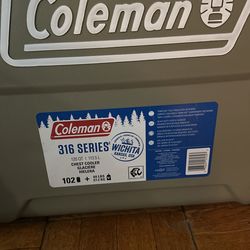 New Coleman Cooler 120 Qt $50