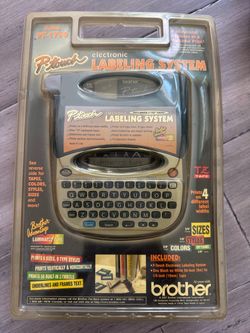 Brother P-Touch PT-1750 Electronic Labeling System
