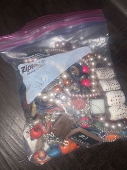 Big bag full of costume jewelry!