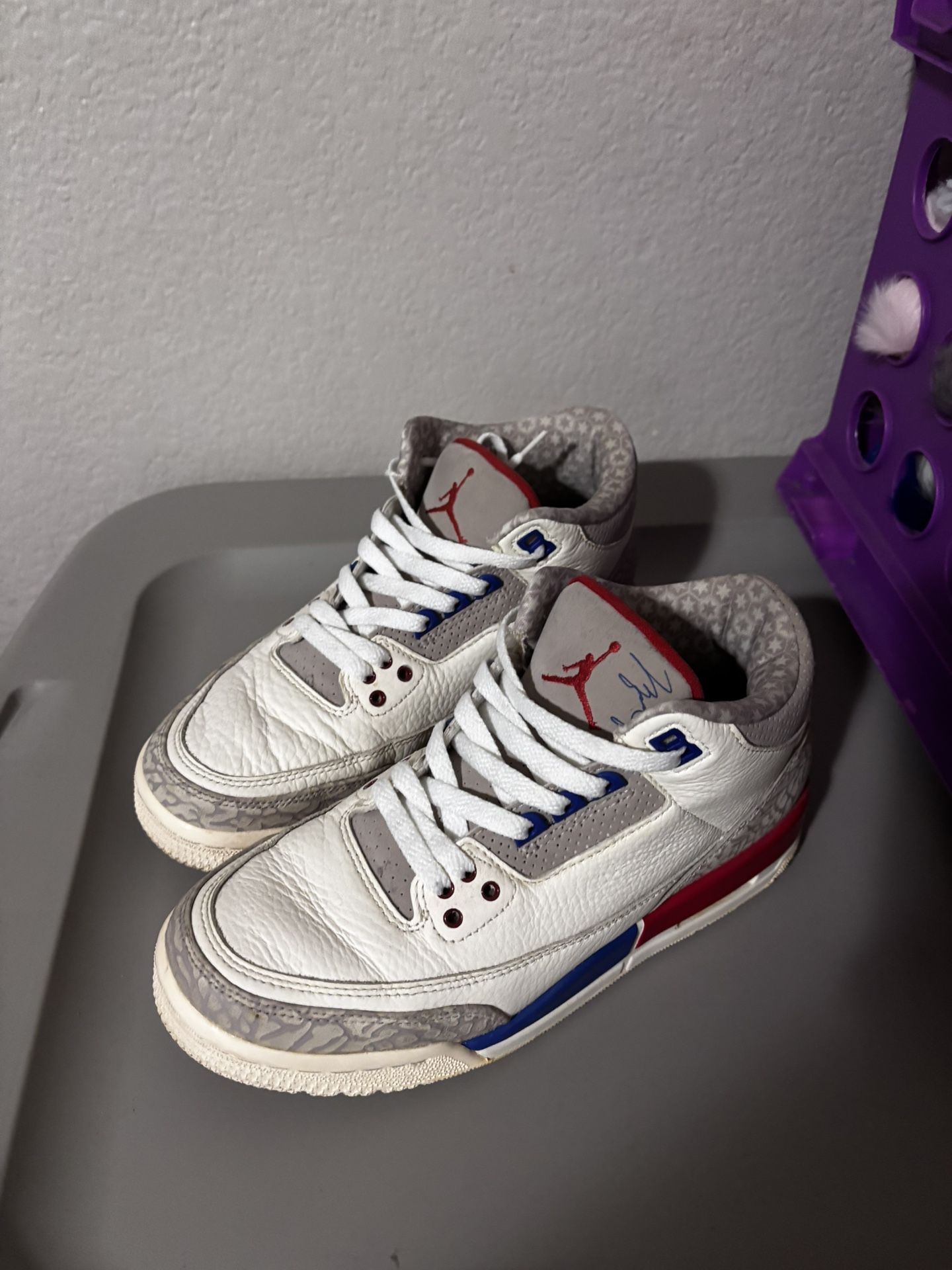 Jordan 3 international flight size 6.5