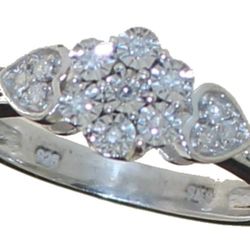 Antique Style Diamond Designer Ring