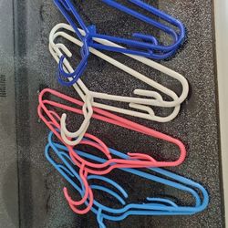 Children's Plastic Hangers, 42 Total