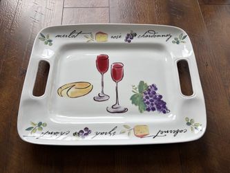Ceramic Serving Tray Platter