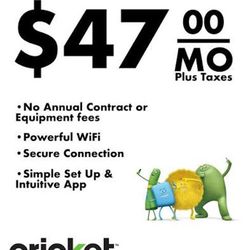 Home Internet $47 Monthly At Cricket Wireless Located 525 Hampton Pointe Blvd Hillsborough NC 27278
