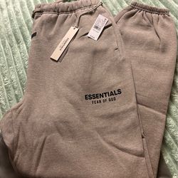 Essentials Heather Grey Sweatpants