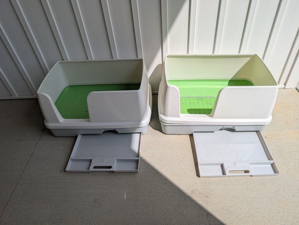 Purina Breeze XL litter boxes (2)