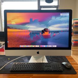 Apple iMac 27” 5K 4.2Ghz i7 16GB 500GB SSD RADEON PRO 575 4GB Graphics!!