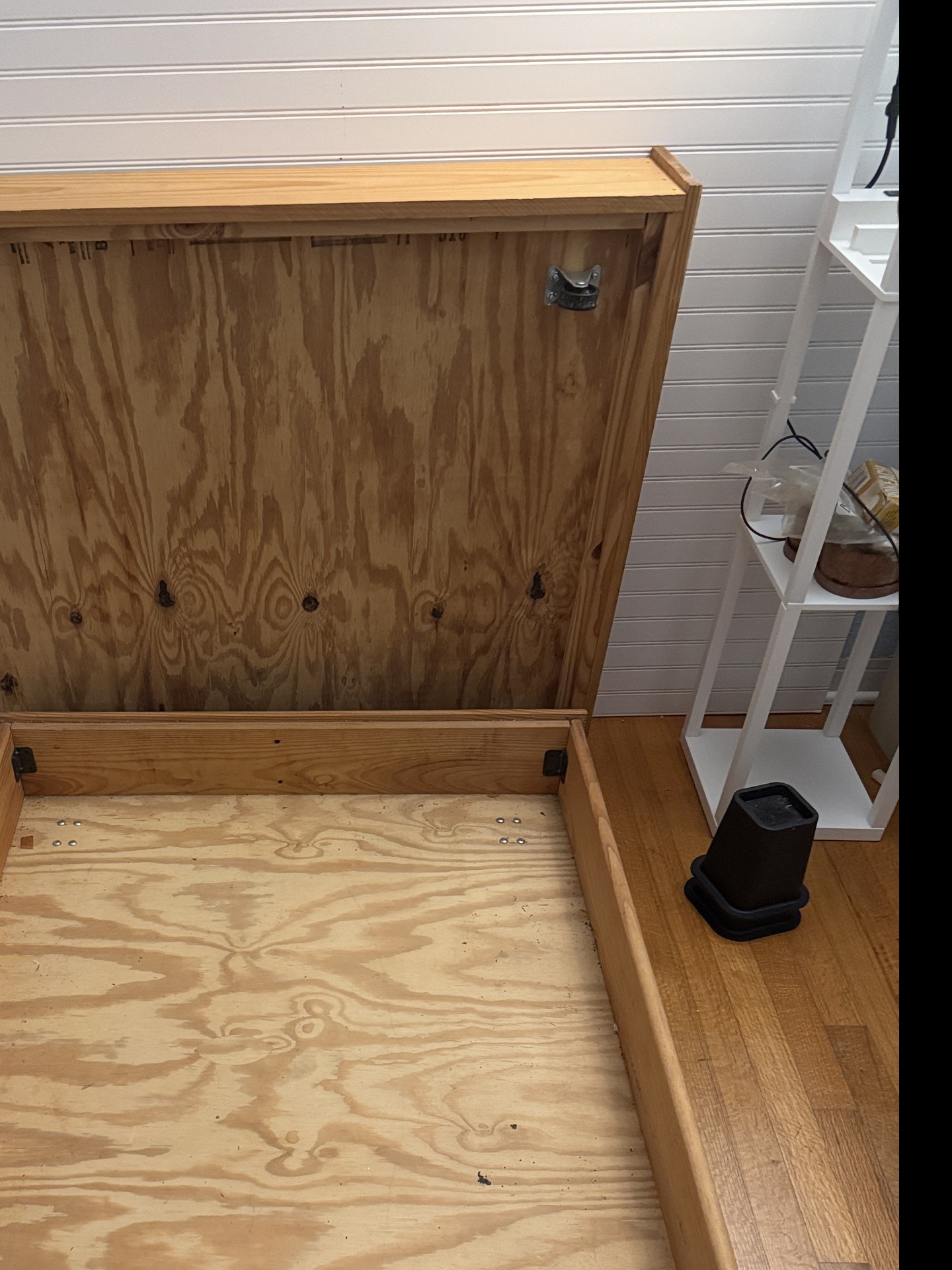 2 Large wooden Underbed Storage