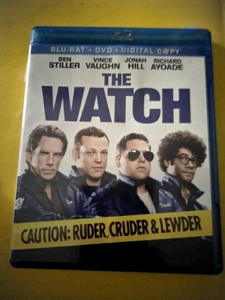 The Watch DVD Blueray Movie with Digital
