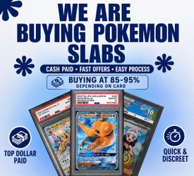 Buying Pokemon Graded Slabs $$$ San Diego