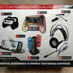 Gaming Accessories Pro Kit For Nintendo Switch