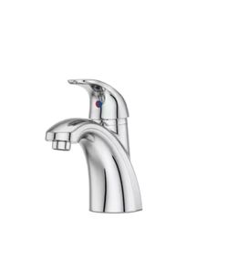 Pfister Parisa 4 in. Centerset Single-Handle Bathroom Faucet in Polished Chrome