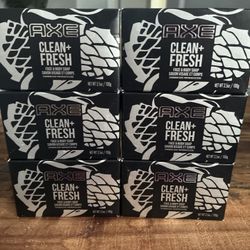 Axe Fresh & Clean Bar Soap 6 Packs 