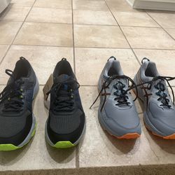 New ASICS Men’s Sneakers Both Size 13 Gel Venture 8 & 9  Extra Wide 