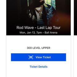 Rod Wave Tickets