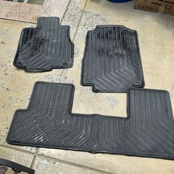 honda crv rubber flor mats 