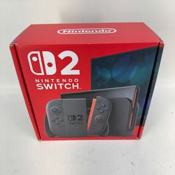 New Nintendo Switch 2 Video Game Console BEE‑001 Black