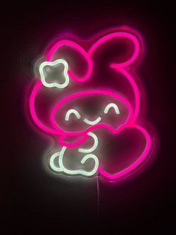 Neon Hello Kitty Light