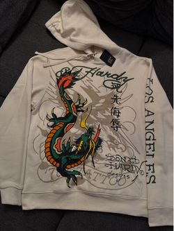Ed Hardy Dragon Graphic Hoodie