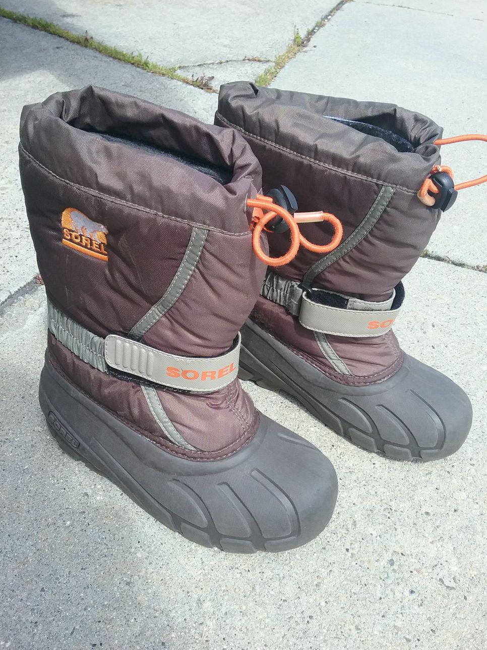 Snow boots, kids 1, Sorel, nice!