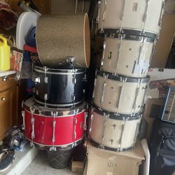 Solid Wood  Drums $85 Each 