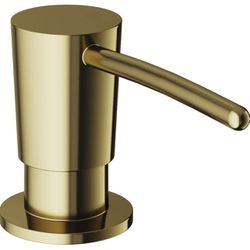 VIGO VGSD003MG 4.25" L -1.63" W -11.0" H Kitchen Soap Dispenser in Matte Brushed Gold. MSRP $41. Our price $26 + sales tax 