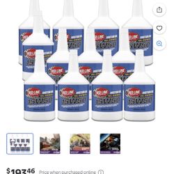 Red Line Synthetic Motor Oil 15W50 11 Quarts