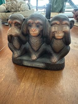 Three Wise Monkeys Coin bank