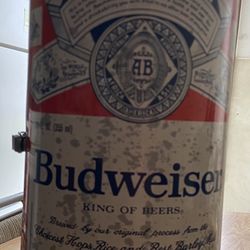 Antique Budweiser Cooler