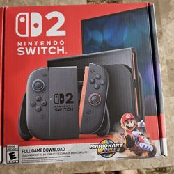 New Switch 2 Mario cart Edition Unopened 500