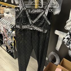 Dolce Gabbana See Through 2piece Set