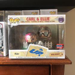 Funko POP! Movie Moments Disney Pixar's UP Carl and Ellie 979 NYCC 2020  Shared Exclusive