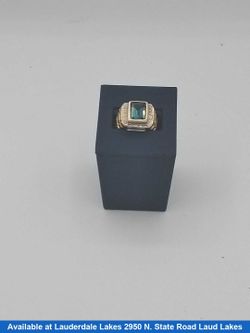 Men's Ring - Yellow Gold 10k (.417) 12.7 grams Size 9