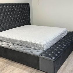 Tufted Storage Beds 