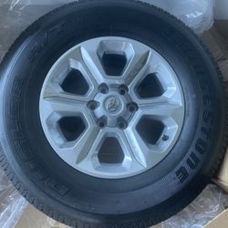 New 2024 4Runner Wheels And Tires 17