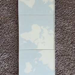 IKEA 3-Panel World Map Set - Act Fast!