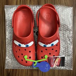 Crocs Classic Lightning McQueen Clog - Toddler - Red