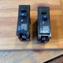 20A Breakers $6 Each $10 For The Two