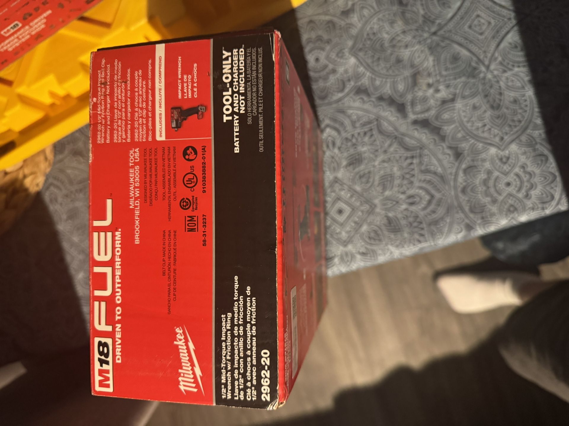 Milwaukee M18 1/2 Inch Gun Fuel