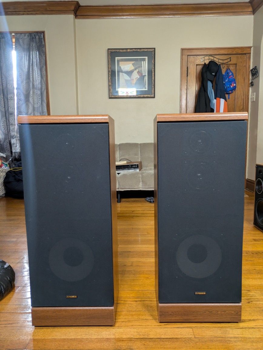 Vintage Fisher Floor Speaker STV-753