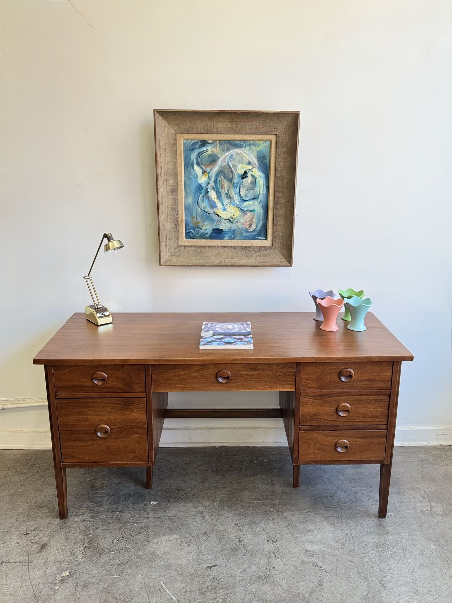 1960’s Desk By Stanley Furniture